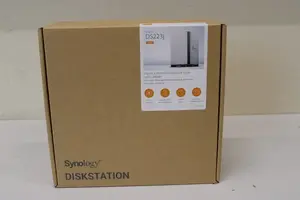 Synology DS223j Tower NAS tīkla krātuve, 2 disku vietas, Realtek RTD1619B 1.7GHz, 1GB DDR4 RAM, 1x 1GbE, 2x USB 3.2 Gen 1