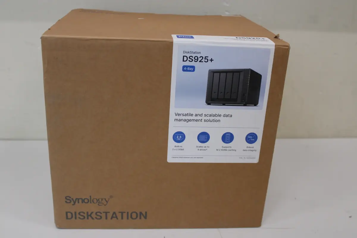 Synology DS925+ NAS tīkla krātuve Photo 2