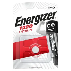 Литиевая батарейка Energizer CR1220 3В 37мАч