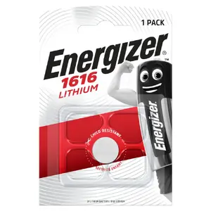 Литиевая батарейка Energizer CR1616 3В 60мАч