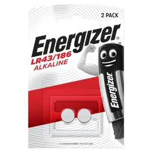 Щелочная батарейка Energizer 186 LR43 L1142 AG12 V12GA 386 1.5В 113мАч
