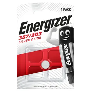 Energizer SR44 sudraba oksīda baterija 1.55V 138mAh