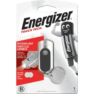 Energizer Keychain Light Touch Tech Flashlight, 2xCR2032