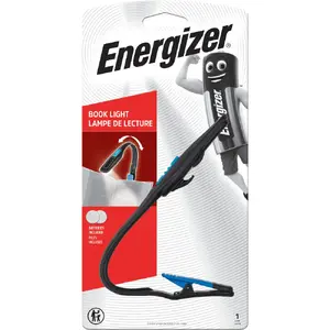 Energizer Booklite Reading Light, 11lm, 2xCR2032 Batteries