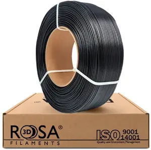 ROSA3D PLA Filament 1.75mm 1kg Black Refill