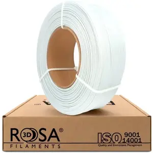 Филамент ROSA3D PLA 1.75мм 1кг белый, без катушки