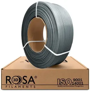 Филамент ROSA3D PLA 1.75мм 1кг серый (без катушки)