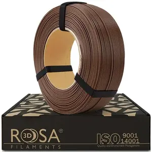 ROSA3D PLA Filament 1.75mm Chocolate Brown 1kg Refill