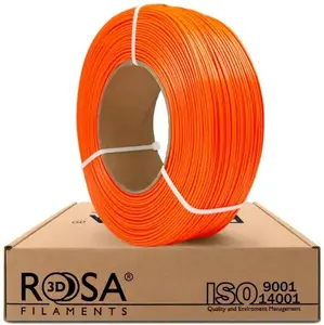 ROSA3D PET-G Filament 1.75mm 1kg Juicy Orange Refill
