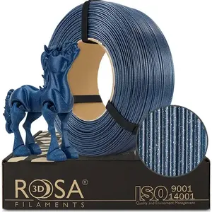 Филамент ROSA3D PLA Galaxy Navy Blue 1.75 мм 1 кг Refill