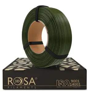 ROSA3D PET-G Filament Army Green 1.75mm 1kg Refill