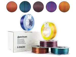Spectrum PLA Magic Silk Mix Filament 1.75mm 5x0.25kg Set