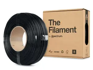 The Filament Spectrum PET-G Midnight Black 1kg uzpildes kvēldiegs