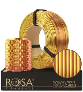 ROSA3D PLA Magic Silk Filament Gold-Copper 1kg Refill