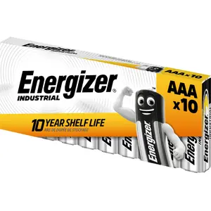 Щелочная батарейка Energizer Industrial LR03 AAA 1.5В 1200мАч, 10 штук