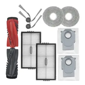 T6 Power Accessory Set for Roborock Saros 10R, S9 MaxV Slim, Qrevo CurvX, Curv 2 Pro
