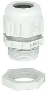 Bettermann V-TEC VM16+ kabeļu blīvslēgs ar pretuzgriezni M16 poliamīds gaiši pelēks RAL 7035