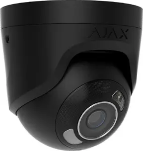 IP-камера видеонаблюдения Ajax TurretCam, 8 Мп, объектив 4 мм, металлический корпус, черная