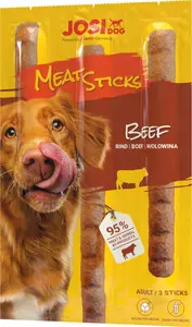 JosiDog Meat Sticks kārums suņiem ar liellopa gaļu 33 g