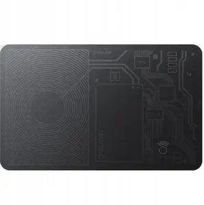 Nomad Tracking Card for Wallet, Google Find My Device Compatible, Black