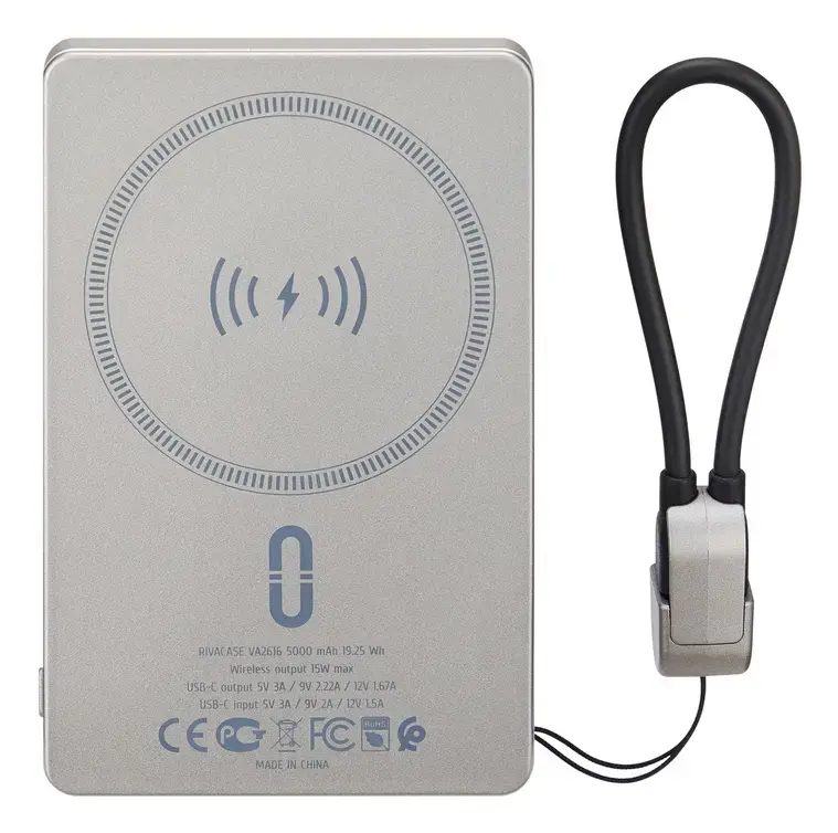 Rivacase VA2616 5000 mAh Power Bank with MagSafe Photo 3