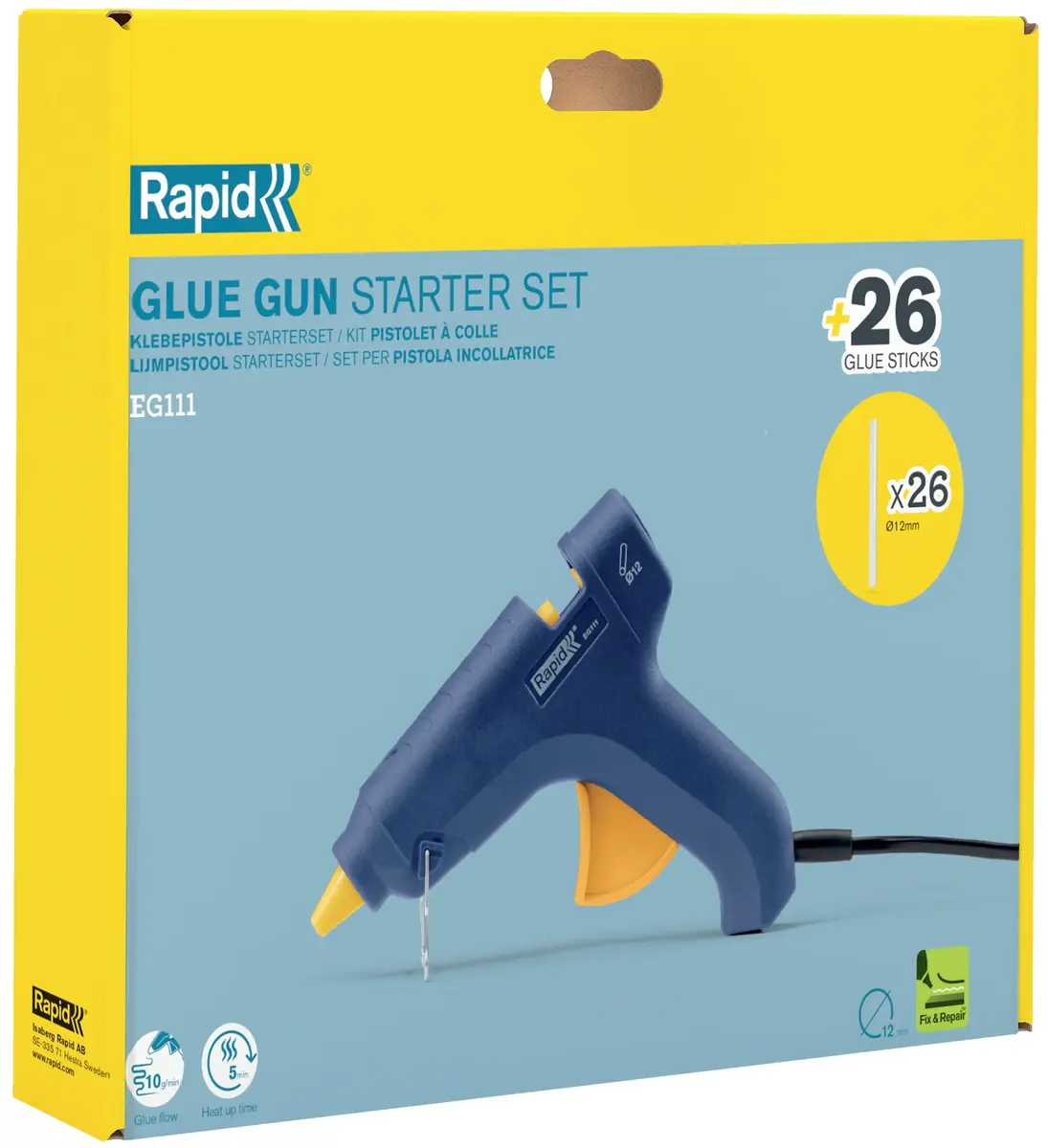 Rapid EG111 Hot Glue Gun 250W Photo 4