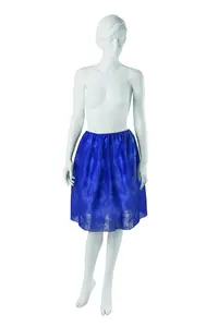 Kid-man BETAtex Gynecological Skirt, Non-Woven, Elastic Waistband, Dark Blue, Non-Sterile
