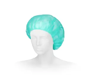Kid-man BETAtex Surgical Bouffant Cap, Non-Woven, Green, Non-Sterile
