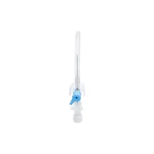 Внутривенная канюля Kid-man SANVIflon 22G 0.9x25 мм синяя, стерильная, без фталатов