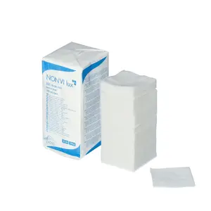 Kid-man NONVI lux Non-woven Swabs, 30g/m², 4-ply, 5x5 cm, Non-sterile, 100 pcs