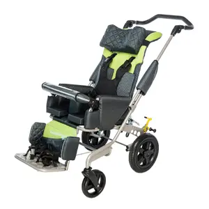 Kid-man RACER EVO 3. izmēra bērnu rehabilitācijas ratiņi ar stājas atbalstu
