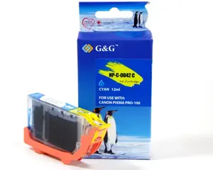 G&G NP-C-0042C Compatible Cyan Ink Cartridge for Canon