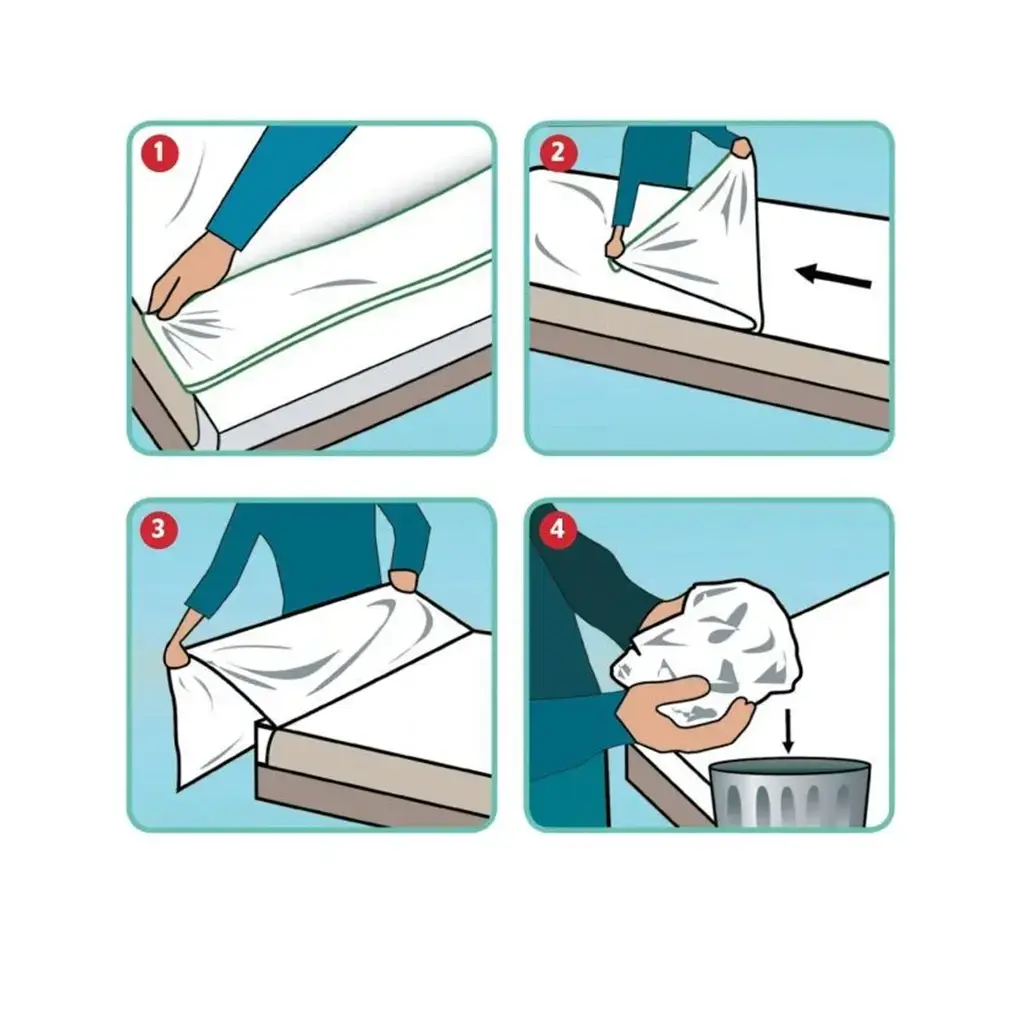 Kid-man NewBedding NBED905 Disposable Fitted Sheet Photo 2