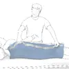 Kid-man SORBI Reusable Absorbent Bed Pad with Handles Photo 3