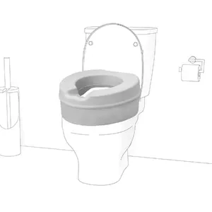 Kid-man Contact Plus Néo Soft Toilet Raiser, 14 cm