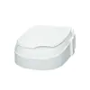Kid-man TSE120 Height Adjustable Raised Toilet Seat with Lid Photo 2