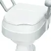 Kid-man TSE120 Height Adjustable Raised Toilet Seat with Lid Photo 4