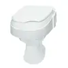 Kid-man TSE120 Height Adjustable Raised Toilet Seat with Lid Photo 6