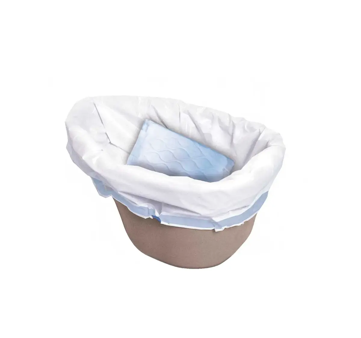 Kid-man CARE BAG Commode Pail Liners, 20 Units Photo 2
