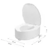 Kid-man Raised Toilet Seat with Lid 15 cm Photo 5