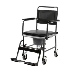 Туалетный стул на колесах Kid-man 02-8015C, грузоподъемность 130 кг