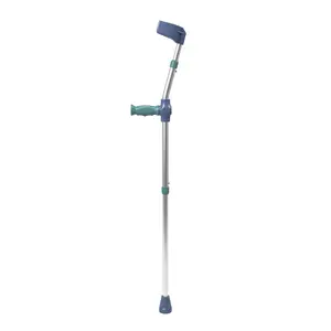 Kid-man ARGO KID Elbow Crutch for Children, Blue, Height Adjustable, 100 kg Capacity
