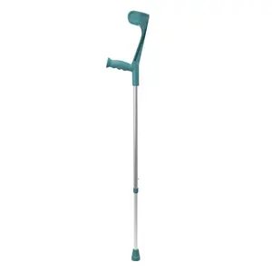 Kid-man ARGO Adjustable Elbow Crutch, Turquoise, 140 kg Capacity