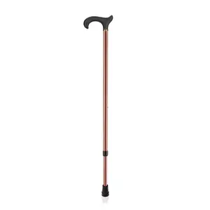 Kid-man 685MBro Adjustable Walking Stick with Soft Silicone Handle, Bronze