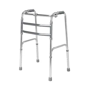 Kid-man VAGO Walking Frame, Aluminum Mobility Aid, Height Adjustable, 130 kg Capacity