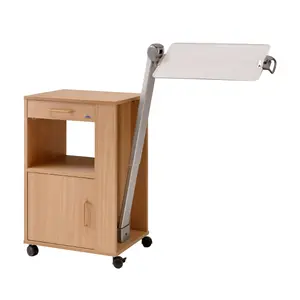 Kid-man ARMINIUS Bedside Cabinet with Adjustable Overbed Table