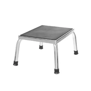 Kid-man LIPA Bedside Step Stool with Anti-Slip Surface, 120 kg Capacity