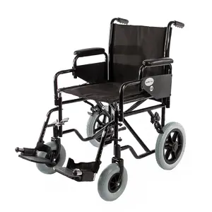 Kid-man SteelMan TRAVEL Transit Wheelchair, 38 cm Seat Width