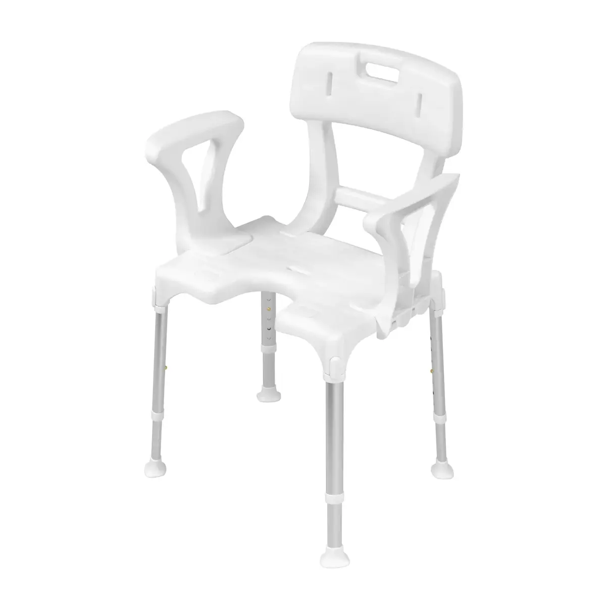 Kid-man DUSIS Shower Chair with Armrests and Back Support Photo 2