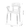 Kid-man DUSIS Shower Chair with Armrests and Back Support Photo 6